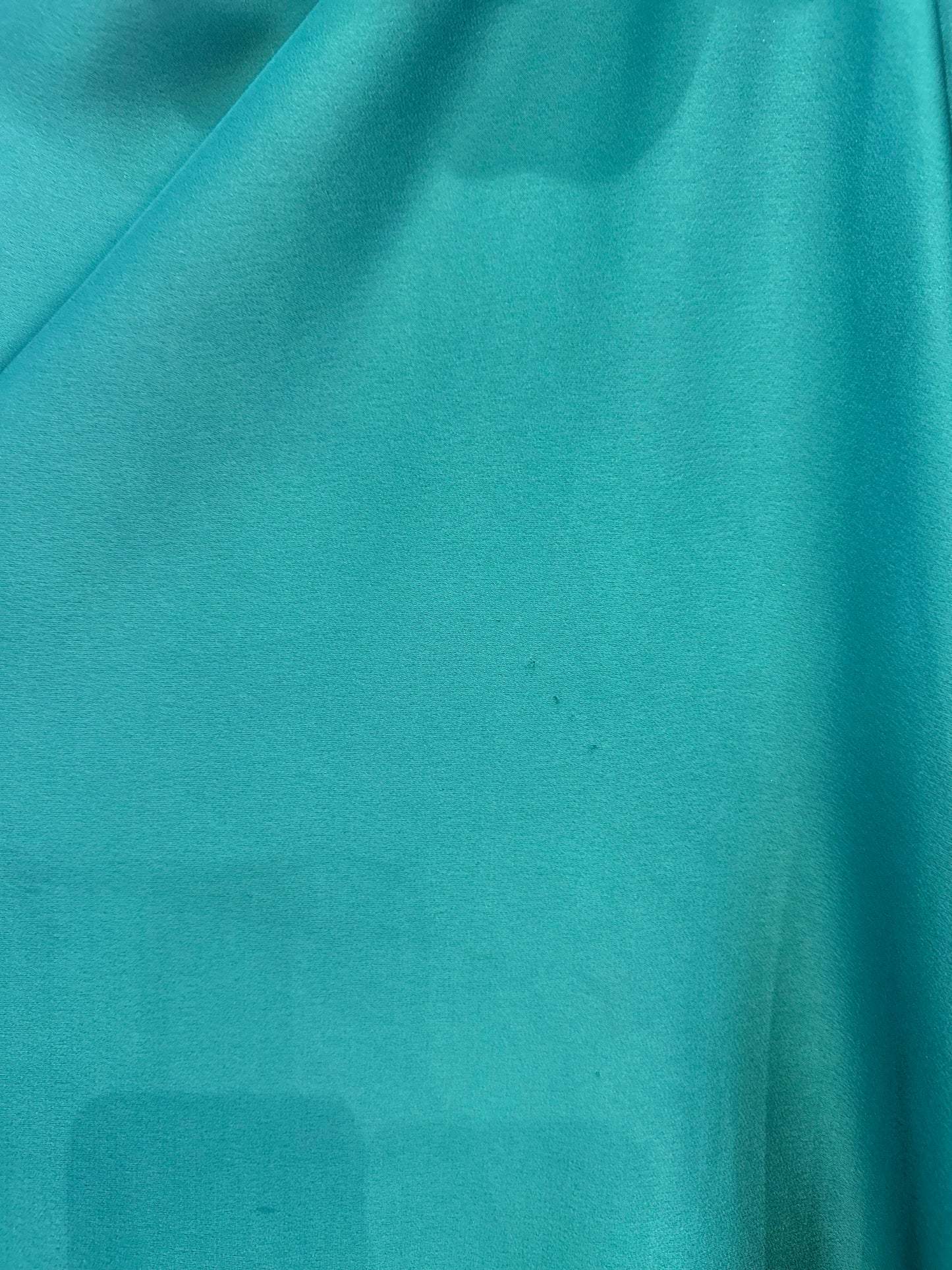 EMERALD OFF THE SHOULDER A-LINE SATIN DRESS- CD325 (SHOWROOM SALE)