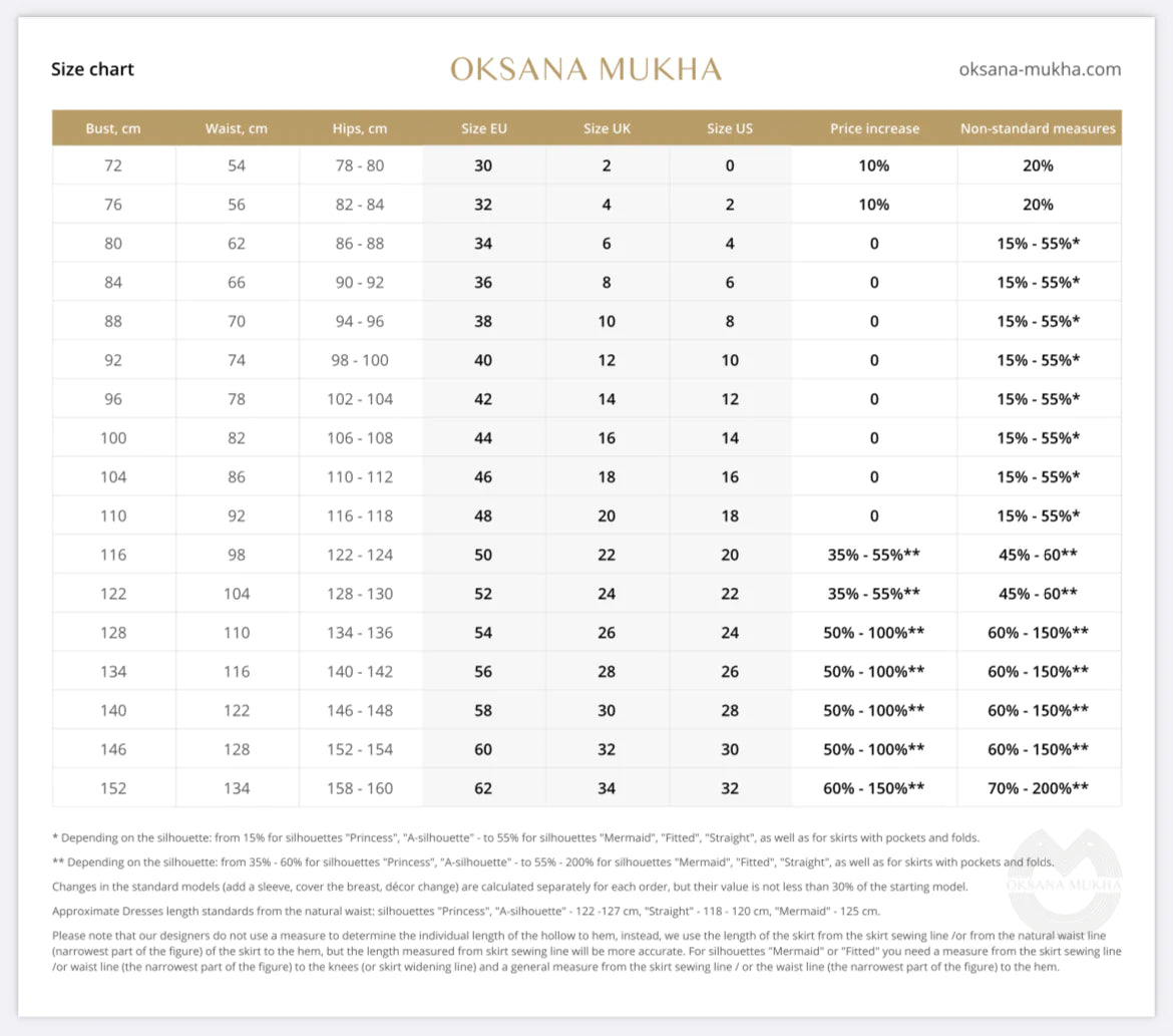 1574 OKSANA MUKHA COUTURE