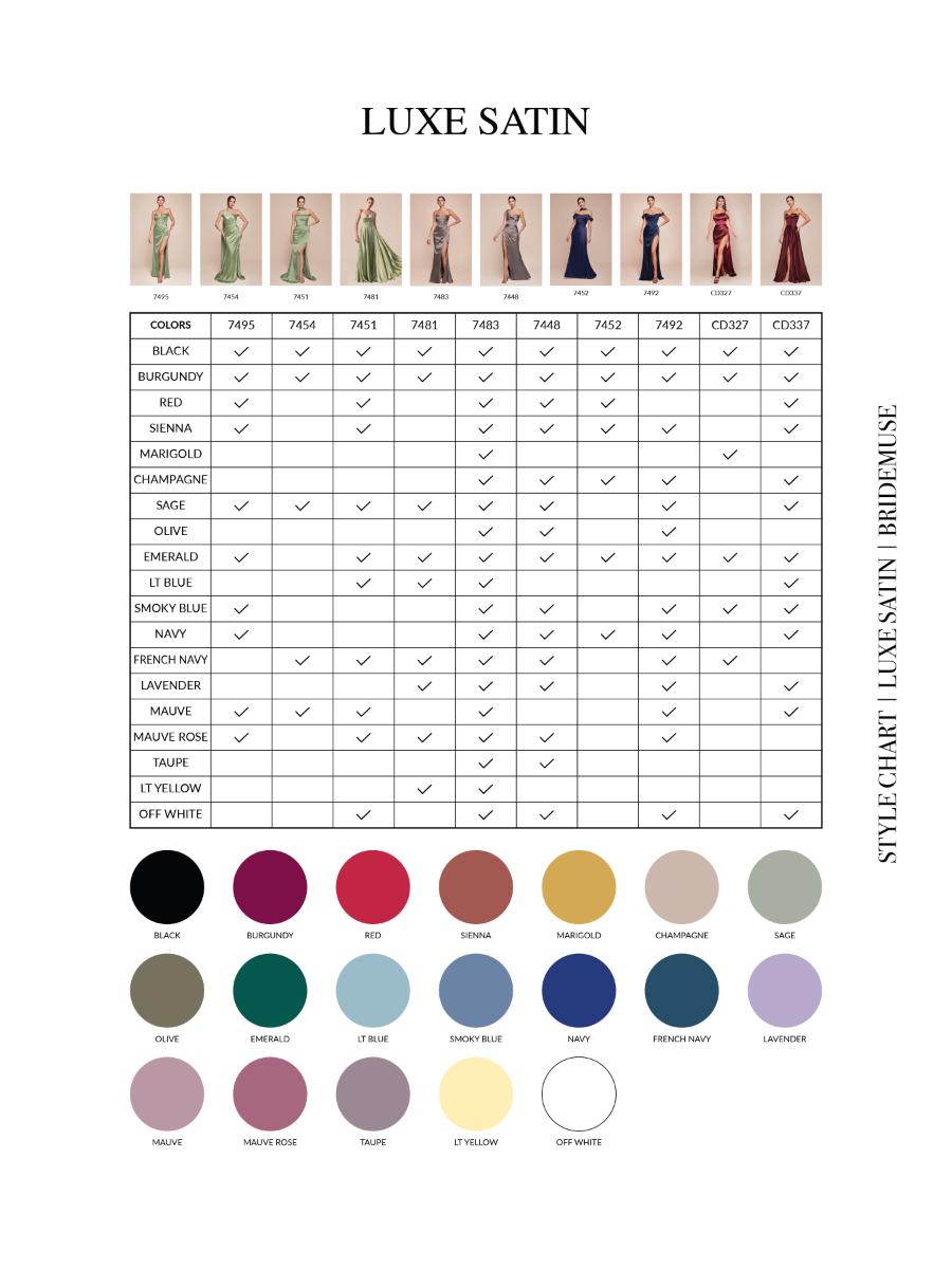 CORSET COWL SATIN GOWN -7483