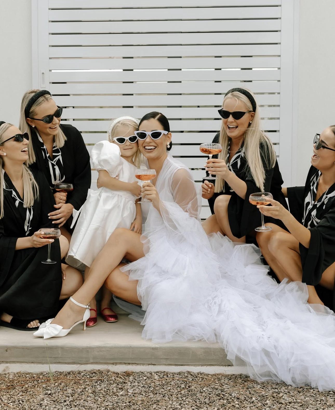 LUXURY TULLE ROBE (RENTAL)