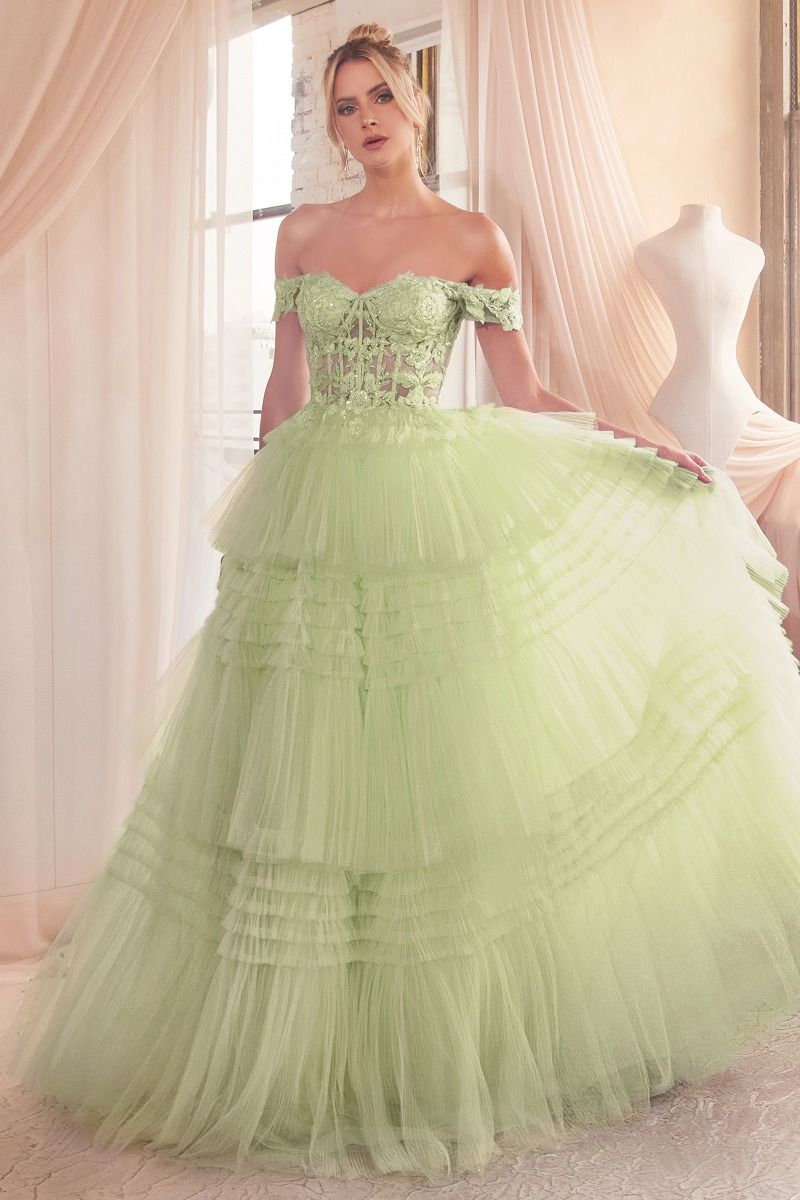 Pleated 2025 ball gown